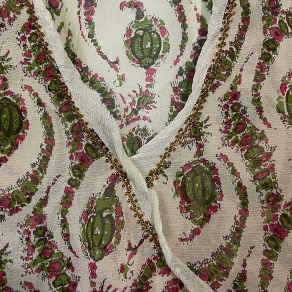 Day Birger et MIKKELSEN Silk Embellished Blouse‎ Size EU 42 XL - Picture 4 of 4